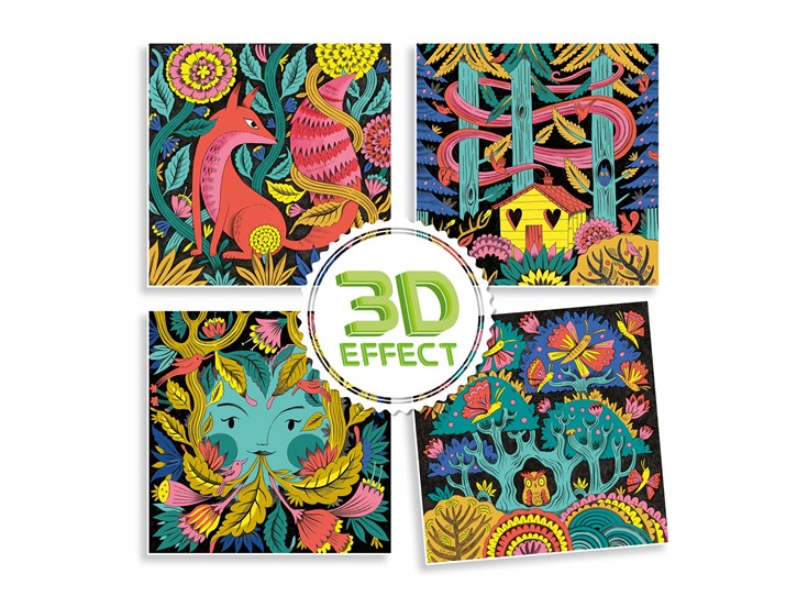 3D-Effect-Fantasy-Forest