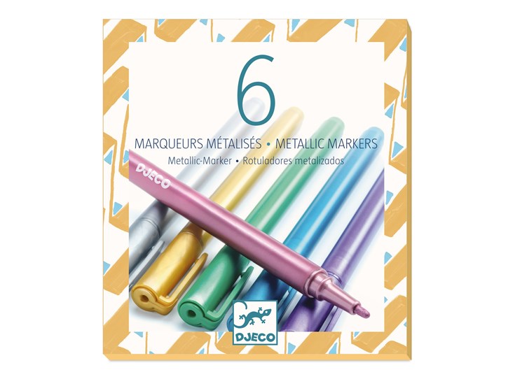 6-Metallic-Markers
