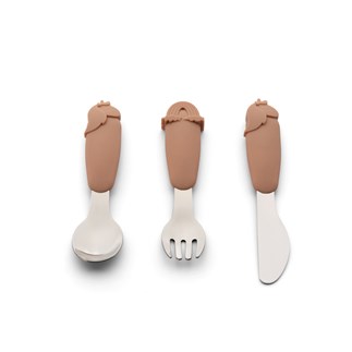 Cutlery-Set-Three-piece-utensil-set-stainless-steel-Silicon-Unicorn