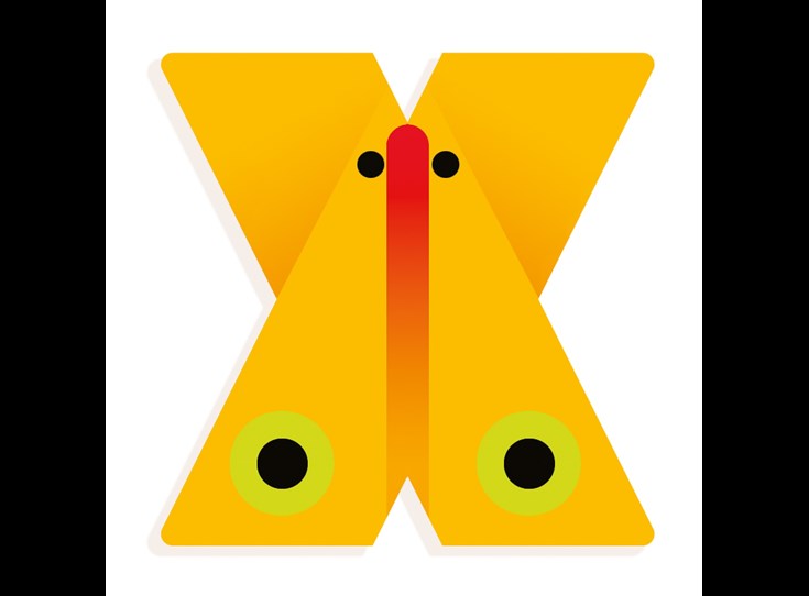Grafisch-Dierenletters-X