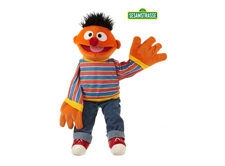 Handpop-Sesamstraat-65cm-Ernie