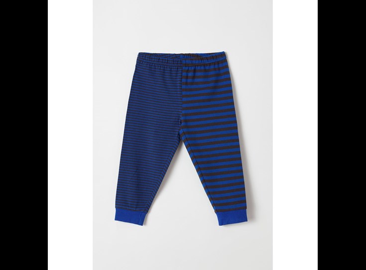 Jongens-pyjama-donkerbruin-blauw-gestreept-3m