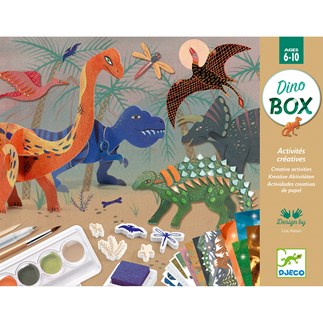 Knutselkoffer-Dino-Box
