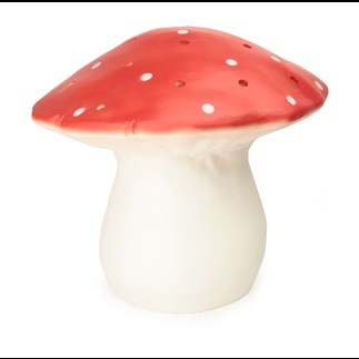 Lamp-paddenstoel-groot-Rood