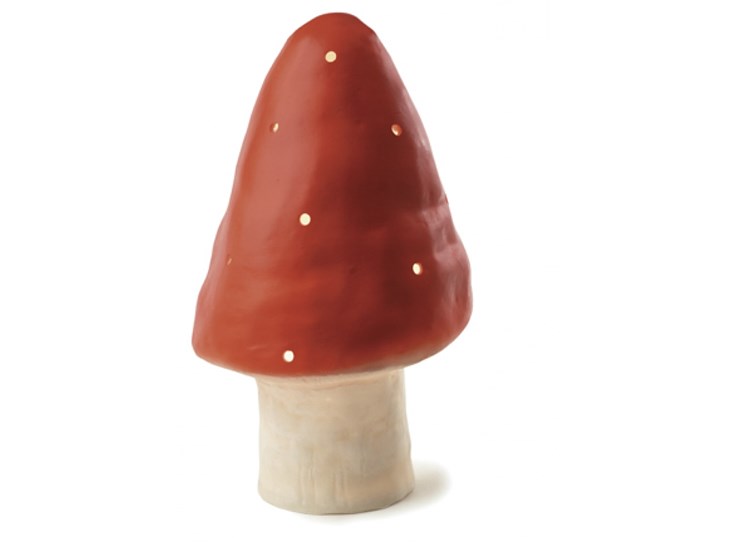 Lamp-paddenstoel-klein-Rood