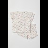Meisjes-Pyjama-wit-met-bolletjes-axolotl-print-3m