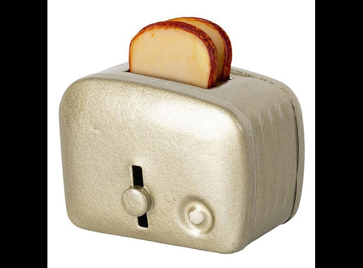 Miniature-toaster-bread-Silver