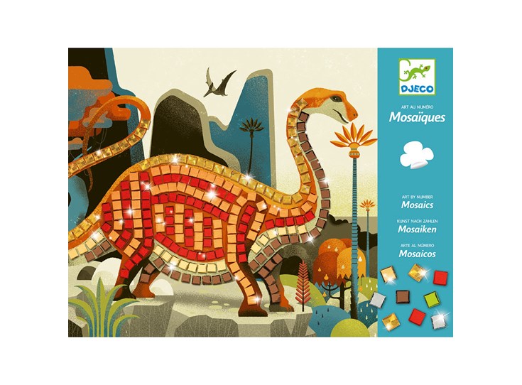 Mozaiek-Dinosauriers