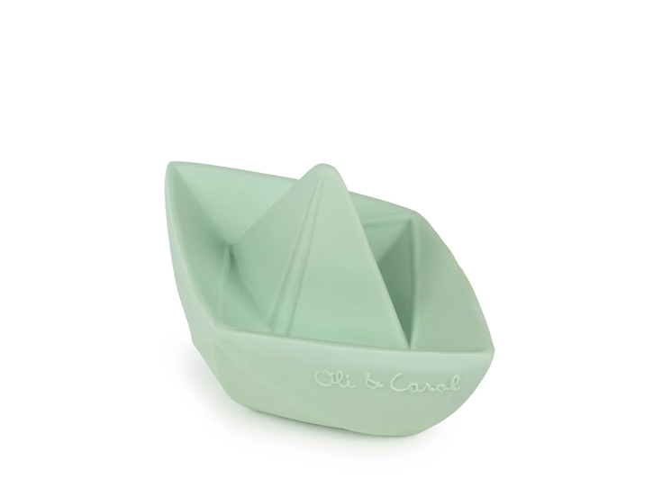 Origami-Boat-Mint-Badspeeltje