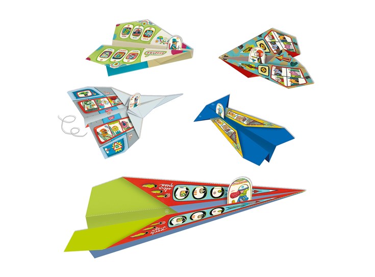 Origami-Vliegtuigen