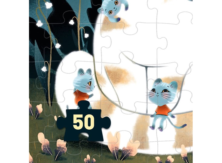 Puzzel-50-stukken-Knuffelbare-Katten