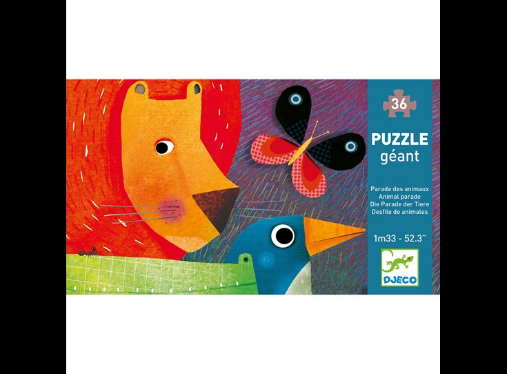 Puzzel-Dierenparade-36-stukken