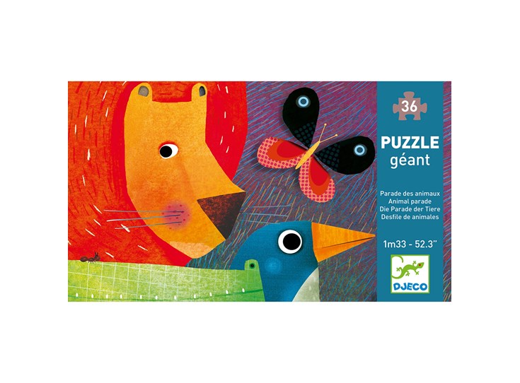 Puzzel-Dierenparade-36-stukken