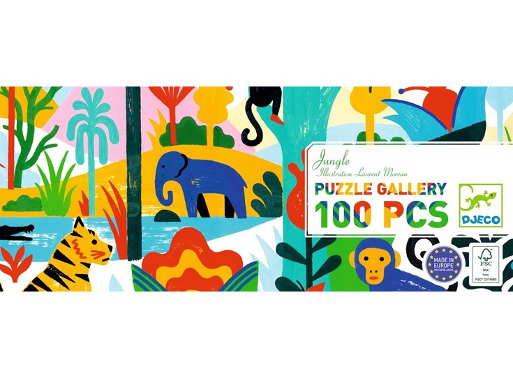Puzzel-gallery-100-stukken-Jungle
