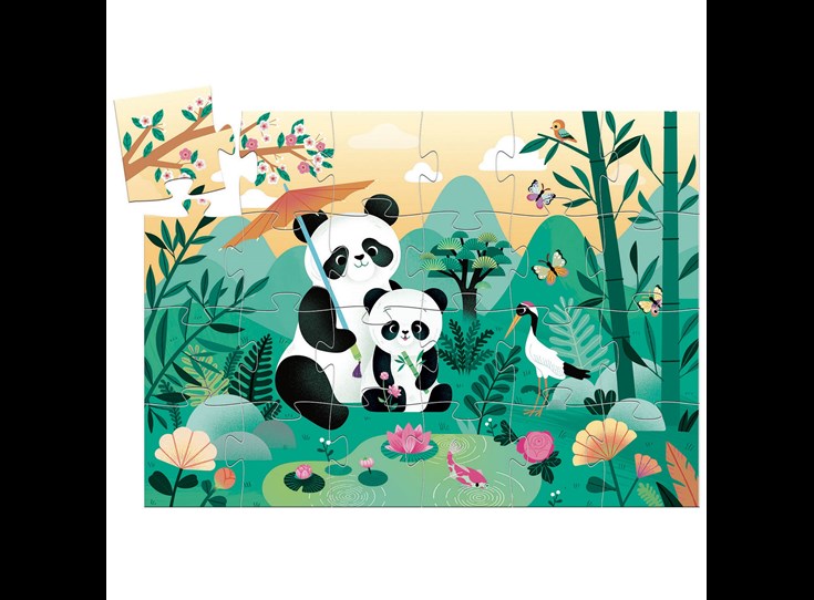 Puzzel-silhouette-24st-Leo-de-panda