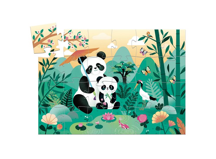 Puzzel-silhouette-24st-Leo-de-panda
