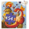 Puzzel-silhouette-54-stuks-Vaillant-de-draken