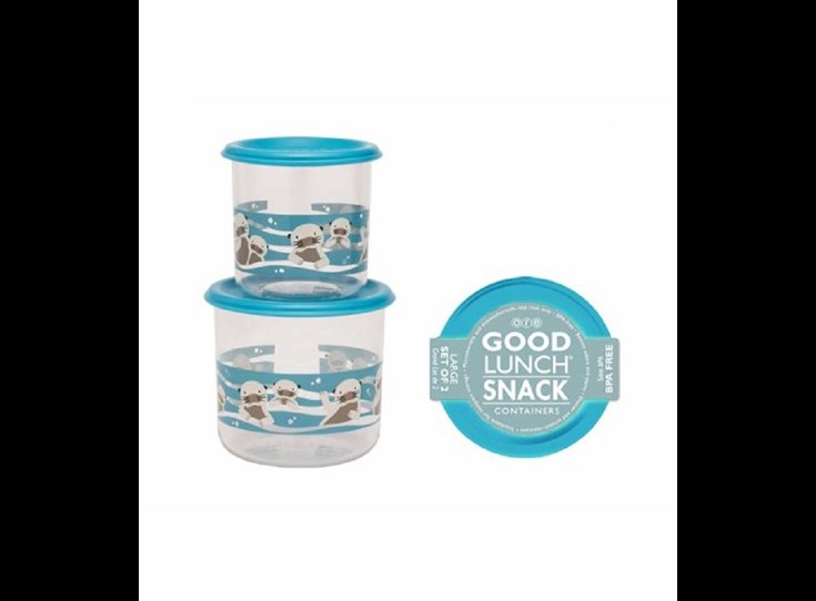 Snack-Container-set-of-2-LARGE-Baby-Otter