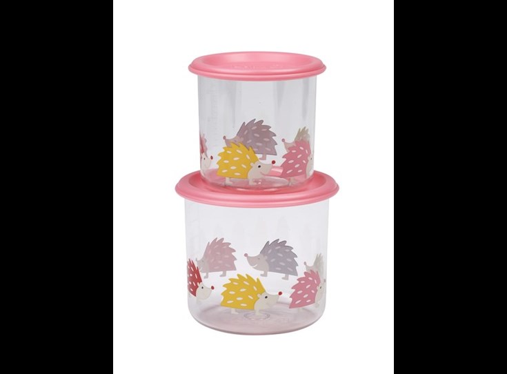 Snack-Container-set-of-2-LARGE-Hedgehog