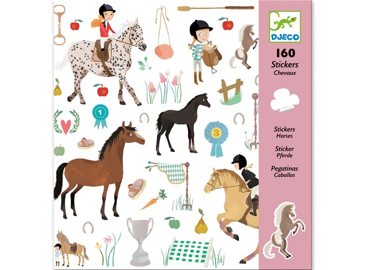 Stickers-Paarden