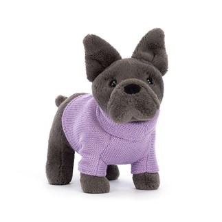 Sweater-French-Bulldog-Purple
