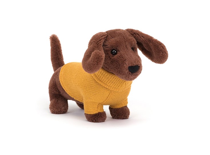 Sweater-Sausage-Dog-Yellow
