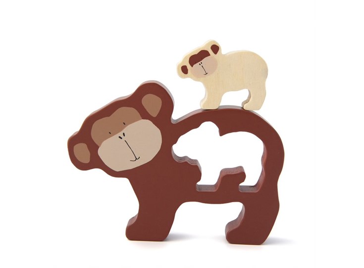 Wooden-baby-puzzle-Mr-Monkey