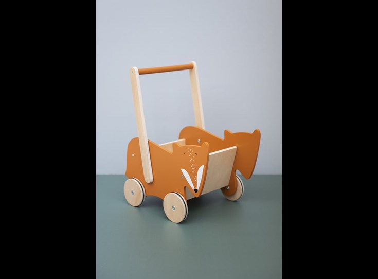 Wooden-push-along-cart-Mr-Fox