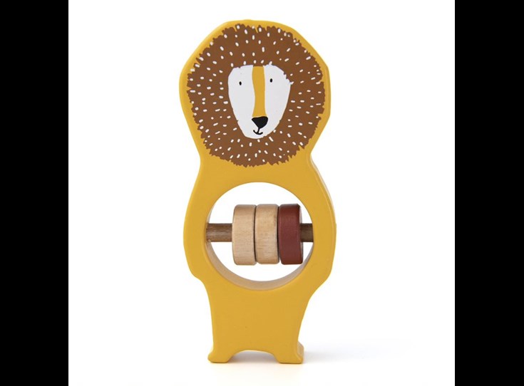 Wooden-rattle-Mr-Lion