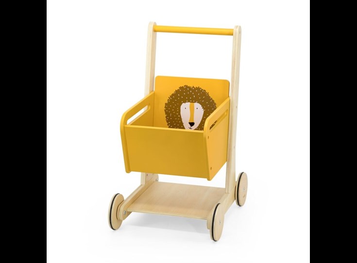 Wooden-shopping-cart-Mr-Lion