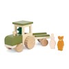 Wooden-tractor-with-trailer