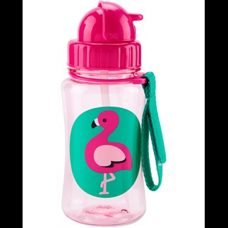 Zoo-Straw-Bottle-Flamingo