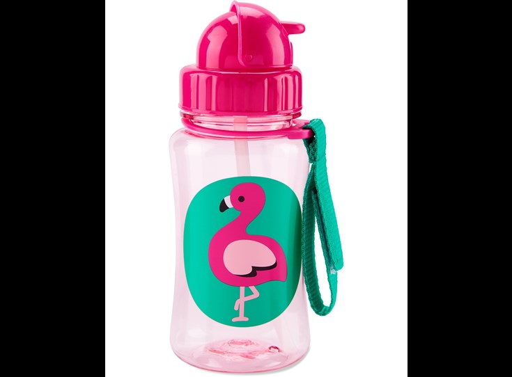 Zoo-Straw-Bottle-Flamingo